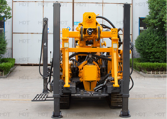 Mechanisch hydraulisch waterputboormachine Geologisch exploratiegebruik: