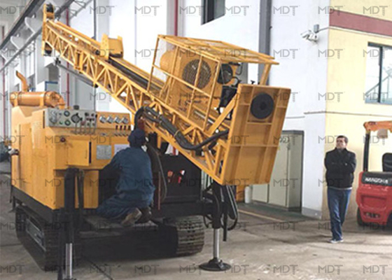 140kw wieltype de Hydraulische Machine van de Kernboring voor Mijnbouw Hoge Roterende Snelheid