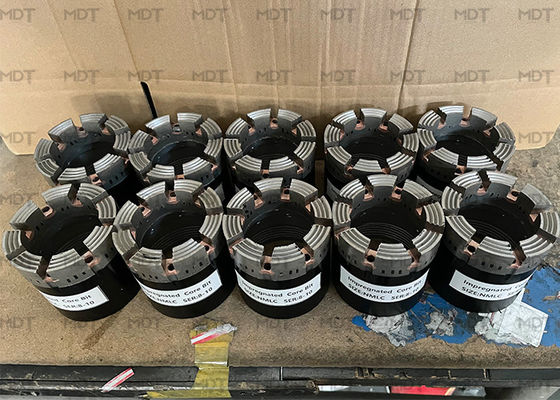 Kwaliteit  ISO9001 Standard NMLC BMLC NMLC HMLC Impregnated Diamond Core Bits For Granite fabriek