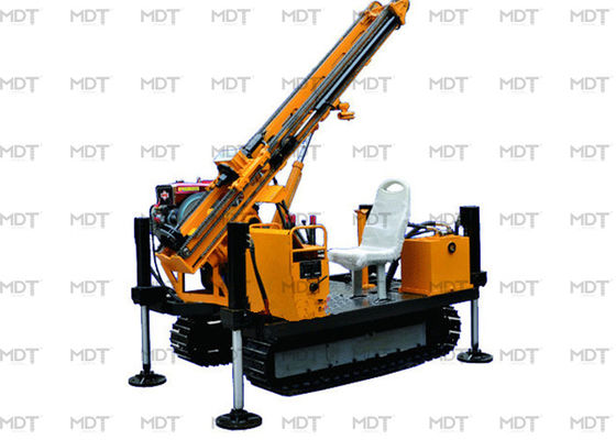 Kwaliteit  15kW 2200 R/Min Crawler Anchor Drilling Rig Machine For Grouting fabriek