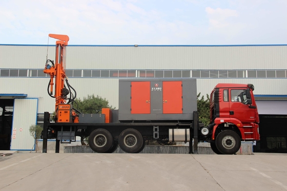 Truck gemonteerd waterput boorapparaat Multi functie vol hydraulisch boorapparaat