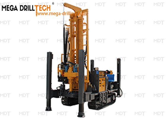 Huisgemaakte waterput Hydraulische crawler boormachine met dieselmotor