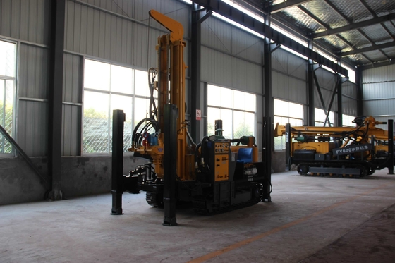 Huisgemaakte waterput Hydraulische crawler boormachine met dieselmotor