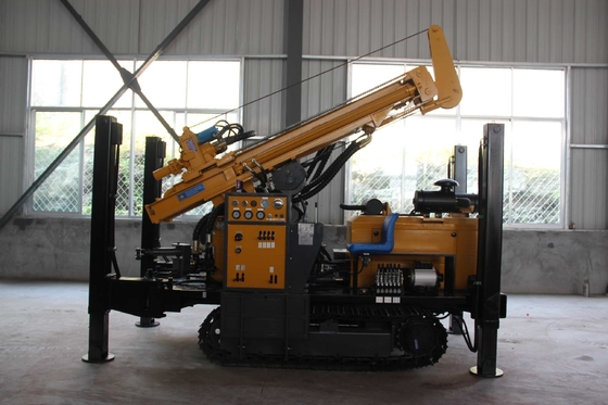 Huisgemaakte waterput Hydraulische crawler boormachine met dieselmotor