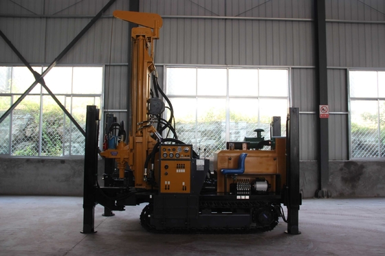 Huisgemaakte waterput Hydraulische crawler boormachine met dieselmotor