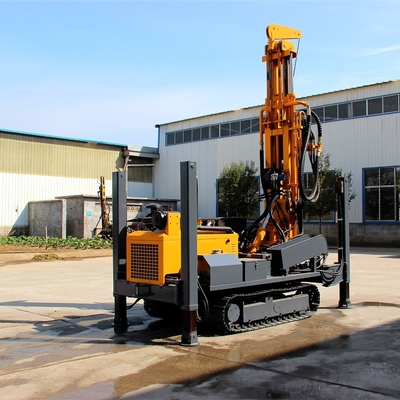 Huisgemaakte waterput Hydraulische crawler boormachine met dieselmotor