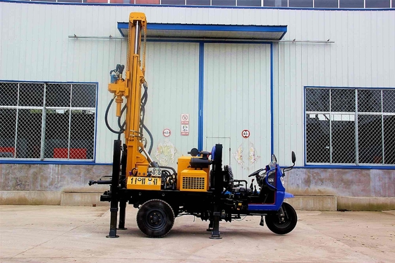 Draagbare boormachine met hydraulische motor voor waterput