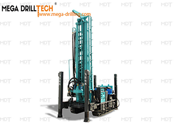 Hydraulische oliepomp waterput boormachine met Yuchai 75 kW motor