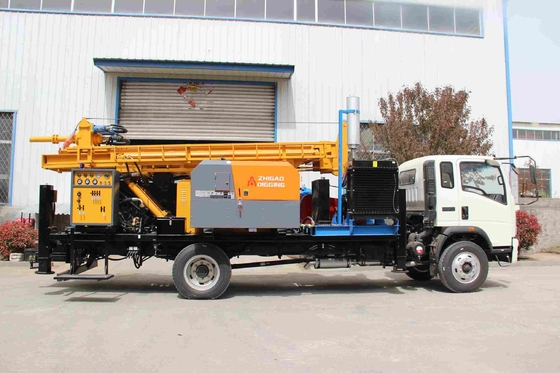 Truck gemonteerd waterput Hydraulische crawler boormachine Multifunctioneel