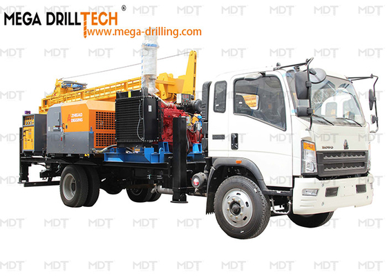 Truck gemonteerd waterput Hydraulische crawler boormachine Multifunctioneel