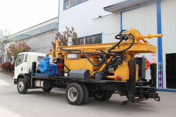 Truck gemonteerd waterput Hydraulische crawler boormachine Multifunctioneel