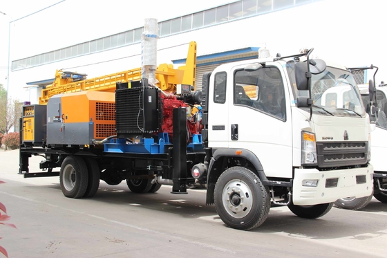 Truck gemonteerd waterput Hydraulische crawler boormachine Multifunctioneel