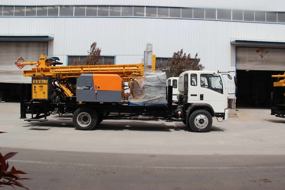 Truck gemonteerd waterput Hydraulische crawler boormachine Multifunctioneel