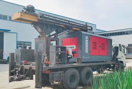 Truck gemonteerd waterput Hydraulisch kruiper boorapparaat multifunctioneel