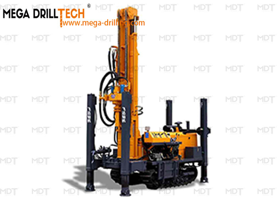Draagbare waterputboormachine met 55 kW Yuchai-turbo-motor