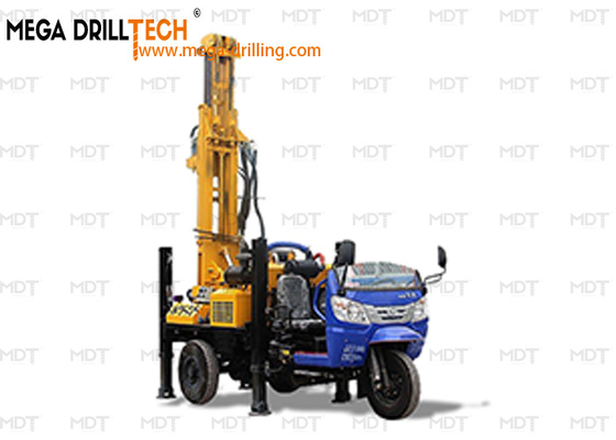 Deep Rock Water Well Crawler Boorplatform met hydraulische boormachines