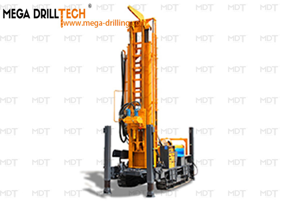 Commerciële waterput Hydraulische crawler boormachine met verstelbare snelheid