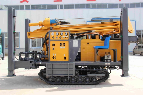 Hydraulische crawlerboormachine met 65 kW Yuchai turbomotor