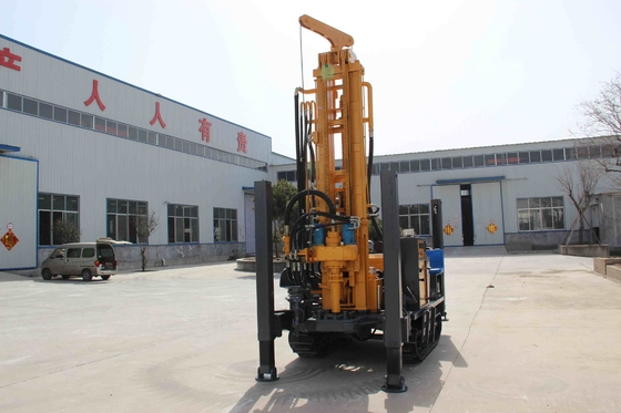 Hydraulische crawlerboormachine met 65 kW Yuchai turbomotor