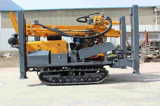 Hydraulische crawlerboormachine met 65 kW Yuchai turbomotor