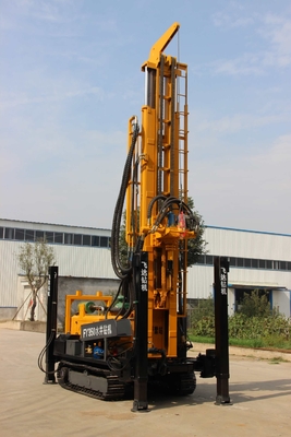 Doppelmotorige boormachine voor waterputten met drieversnellingspomp