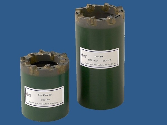 150 mm hardmetalen kernboren Bodemonderzoek Gebruik: