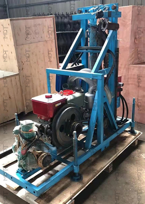 draagbare waterput booreiland machine compressor voor waterput boren hydraulische boorput boormachine prijs: