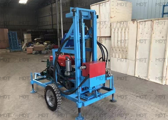 draagbare waterput booreiland machine compressor voor waterput boren hydraulische boorput boormachine prijs: