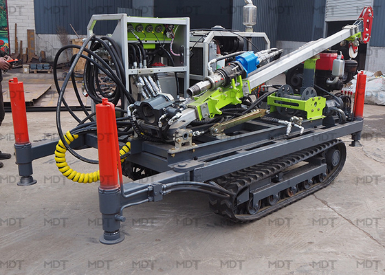 1200rpm 300m Diepte Core Drilling Rig Diamond Drilling Equipment Portable