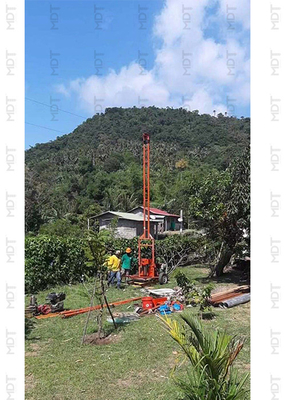 150 meter boor-, geofysische survey-boormachine met SPT- en slagboorfunctie