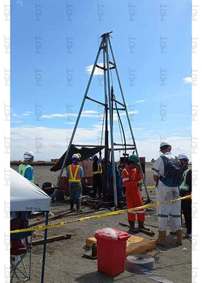 MDT-200 geotechnisch onderzoek spindel boorinstallatie voor bodemonderzoek