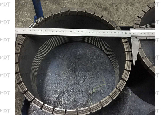 320mm Doordrongen Diamond Core Bits Single Tupe voor Rots en Grond