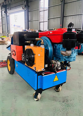 6m³/H 15KW kleine betonnen spuitbetonmachine Hoge betrouwbaarheid