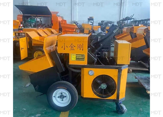 ISO9001 verklaarde Mini Shotcrete Machine van de Machine Zelflading Mixer 6-8m³/H