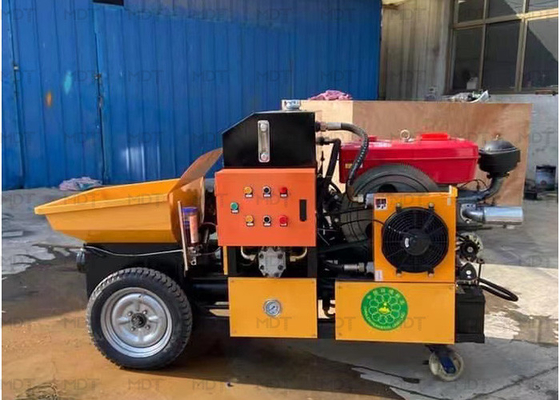 ISO9001 verklaarde Mini Shotcrete Machine van de Machine Zelflading Mixer 6-8m³/H