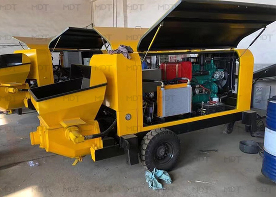 15m³/H Aanhanger Gemonteerde Betonpomp MEGA DRILLTECH