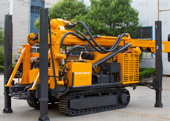 Mechanisch hydraulisch waterputboormachine Geologisch exploratiegebruik: