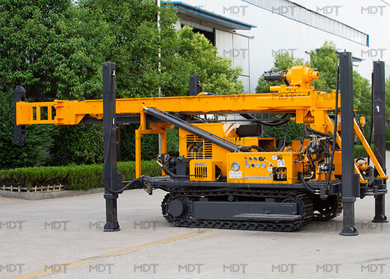 Mechanisch hydraulisch waterputboormachine Geologisch exploratiegebruik: