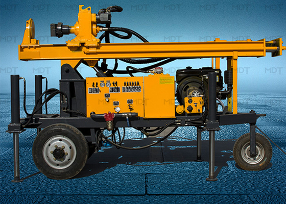 MDT 50 mechanische hydraulische rupsboorinstallatie voor waterput