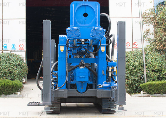De geotechnische Blauwe Kleur van Diamond Hydraulic Crawler Drilling Rig