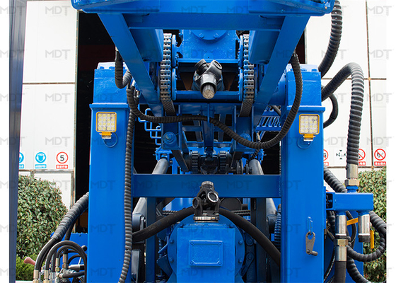 De geotechnische Blauwe Kleur van Diamond Hydraulic Crawler Drilling Rig