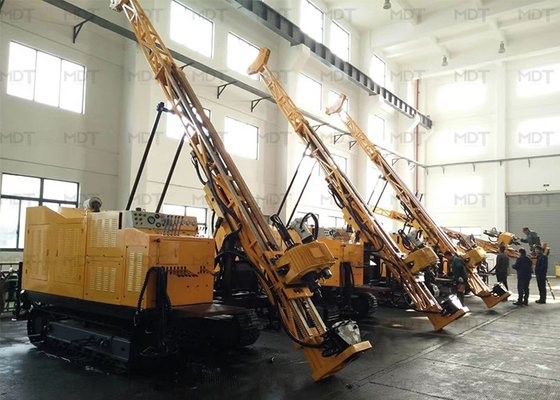 Hydraulische oppervlakteverkenning Core Drilling Rig Wheel Type: