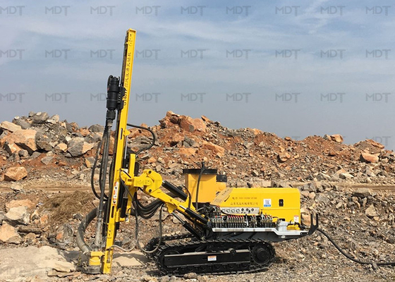Hoge luchtdruk DTH boormachine Roterende flexibele hoge klimcapaciteit: