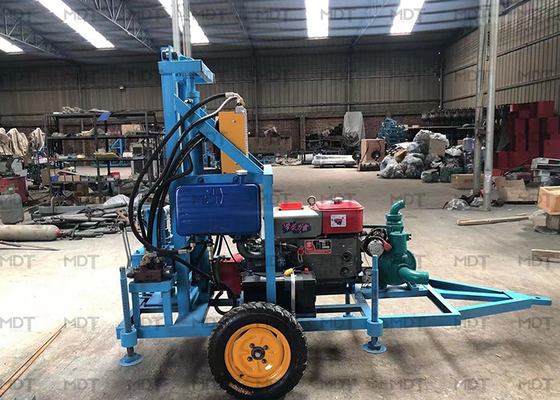 150m Diepte 4000W Spindel Boorinstallatie Voor Land Zand Boren