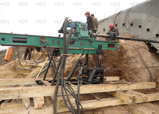 Het Anker die van 22KW 80m Rig Hydraulic Crawler Drill Machine boren