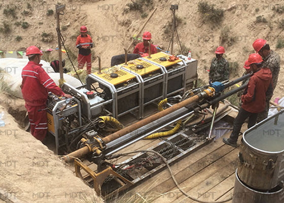 600m Diepte Multifunctionele Hydraulische Machine Core Sample Drill Rig