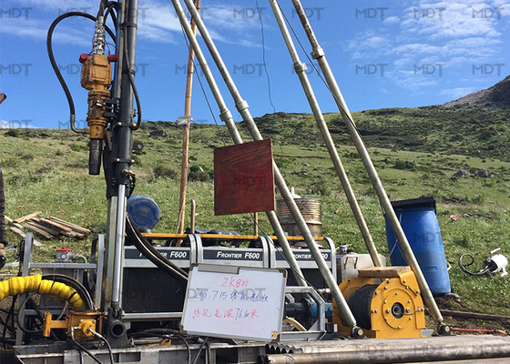 350 meter kernboorinstallatie draagbaar voor geotechnisch onderzoek