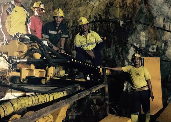 1000 meter tunnel boormachine ondergrondse diamant boorinstallatie hydraulisch
