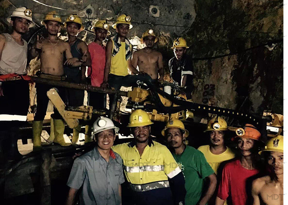 1000 meter tunnel boormachine ondergrondse diamant boorinstallatie hydraulisch