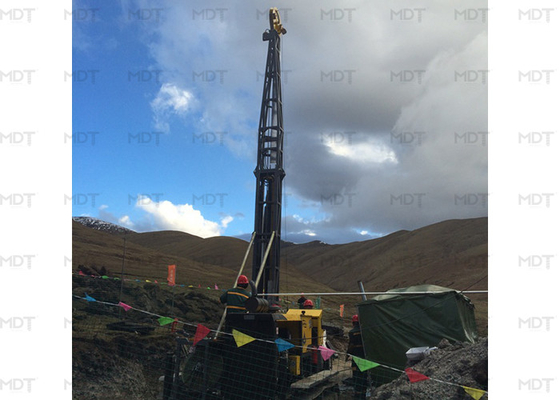 1250m Diepte1800rpm Kern die Rig Portable Water Well Drilling-Installatie boren